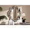 Wholesale Interiors Baxton Studio Catia Art Deco Antique Silver Finished Quatrefoil Accent Wall Mirror,